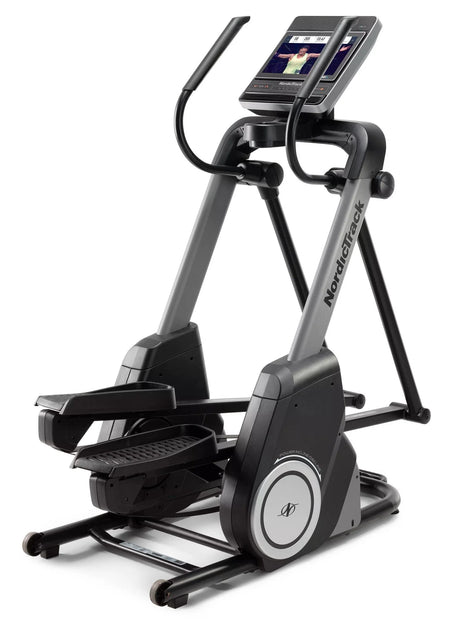 Nordictrack Freestride Trainer; Ifit-Enabled Elliptical for Low-Impact Cardio Workouts with 14” Tilting Touchscreen