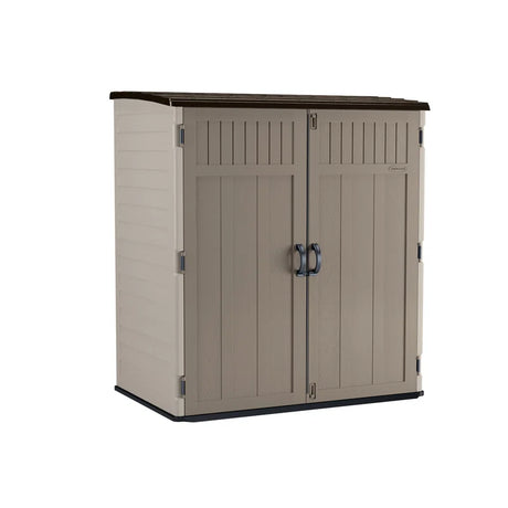 Suncast 6 Ft. W X 4 Ft. D Resin Vertical Tool Shed