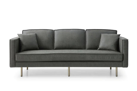 Roderic 89'' Faux Leather Sofa