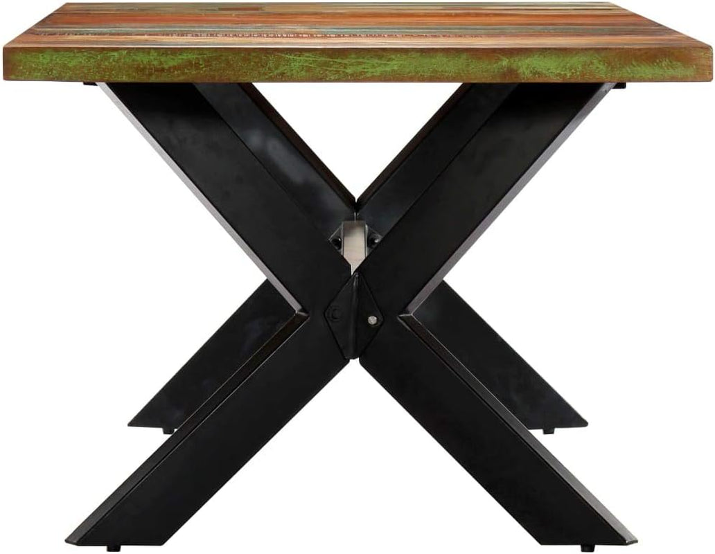 Dining Table, Bar Tableindustrial Style,For Kitchen,Living Room,Party Room,78.7"X39.4"X29.5" Solid Reclaimed Wood(Extremely Fast Delivery)