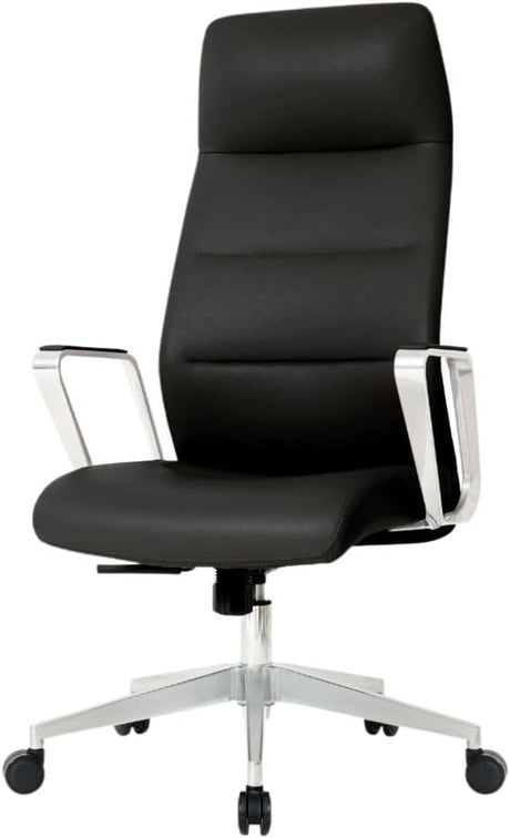 Schedule Simple Modern Office Chair. Work, Home Office Chair and Study Chair. Home Office Desk Chairs, Teen Executive Chair (Black)