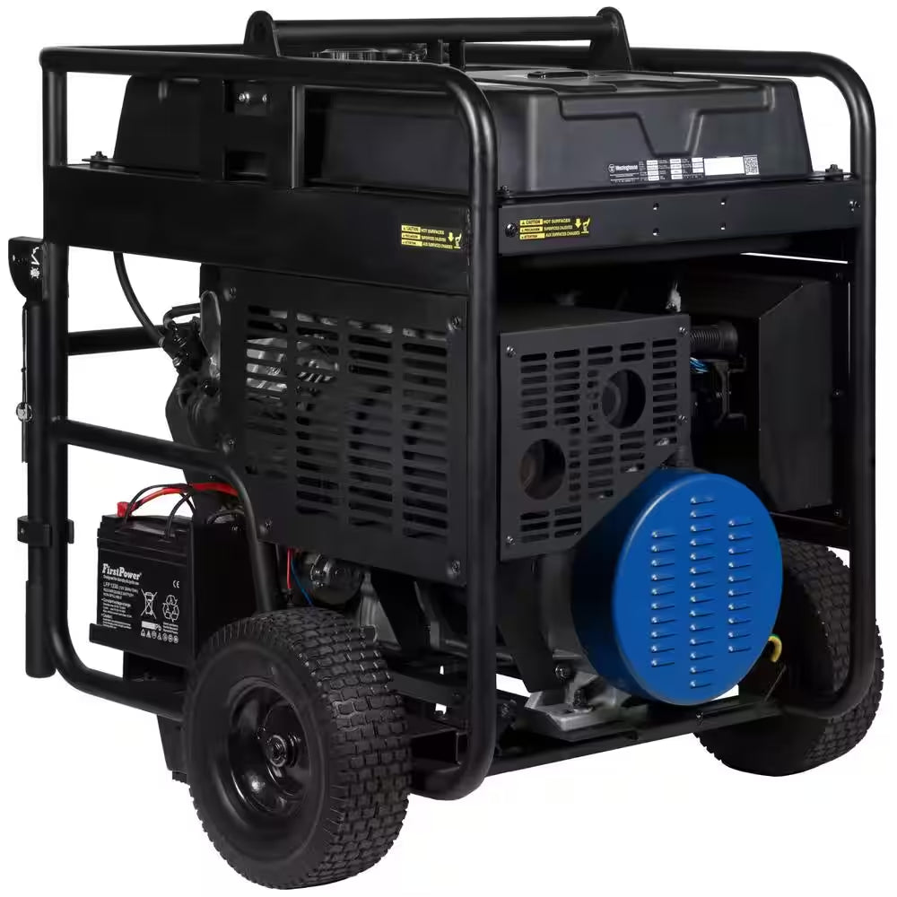 28,000/20,000-Watt Gas Powered Portable Generator with Remote Electric Start and 50 Amp Outlet for Home Backup