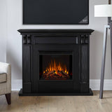 Ashley 48 In. Electric Fireplace in Blackwash