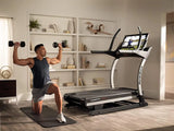 Nordictrack Commercial Series Incline Trainer; Ifit-Enabled Treadmill for Running and Walking with 32” Pivoting Touchscreen
