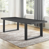 Caio Extendable Solid Wood Base Dining Table