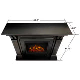 Ashley 48 In. Electric Fireplace in Blackwash