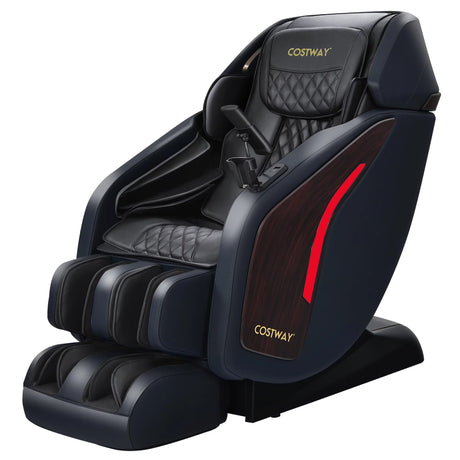 Costway 3D SL Track Thai Stretch Zero Gravity Full Body Massage Chair Recliner