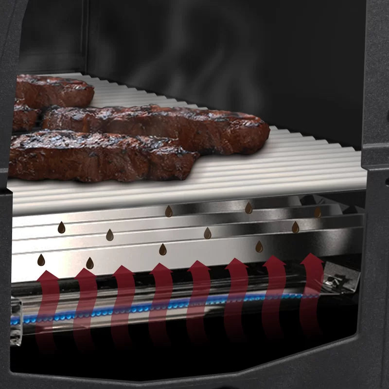 Broil King Regal™ 4 - Burner Countertop Gas Grill with Side Burner