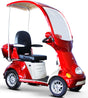 Electric Golf Scooter with Canopy Four-Wheel Mobility for Unisex Adults