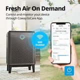 Airmega 400S(G) App-Enabled Smart Technology Compatible with Amazon Alexa True HEPA Air Purifier, Covers 1,560 Sq. Ft, Graphite