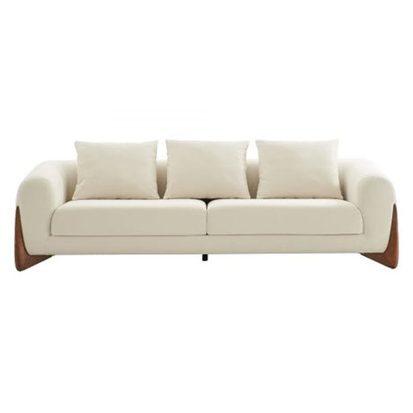Liz 100'' Upholstered Sofa