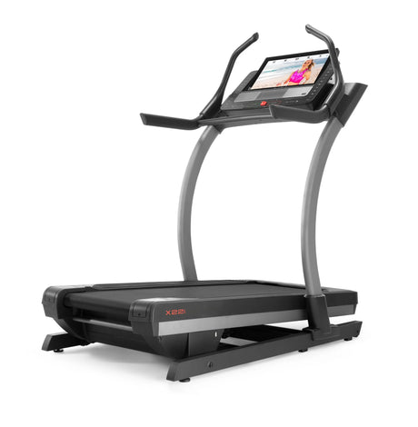 Nordictrack Commercial Series Incline Trainer; Ifit-Enabled Treadmill for Running and Walking with 22” Pivoting Touchscreen