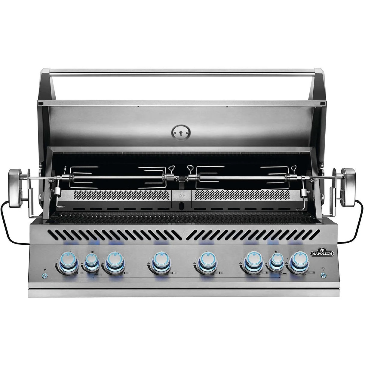 Napoleon Built-In 700 Series 44-Inch Propane Gas Grill W/ Infrared Rear Burner & Rotisserie Kit - BIG44RBPSS