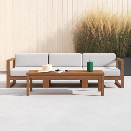 Cambridge Outdoor Patio Teak Wood 4-Piece Furniture Set