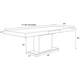 Shipststour Extendable Dining Table