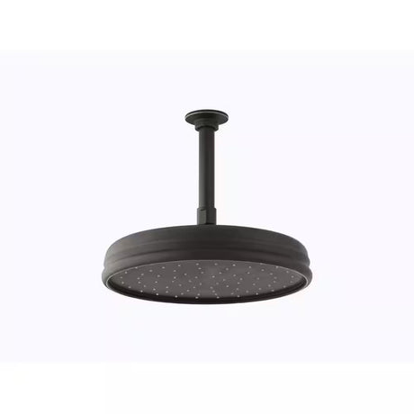1-Spray Patterns 10.4375 In. Ceiling Mount Fixed Shower Head in Oil-Rubbed Bronze