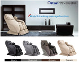 Titan Pro TP-8300 Black Zero Gravity S-Track Recliner Massage Chair