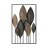 Wrought Iron Leaves Home Decoration Wall Hanging Wall Decoration Metal Simple Living Room Creative Wall Decoration Pendant