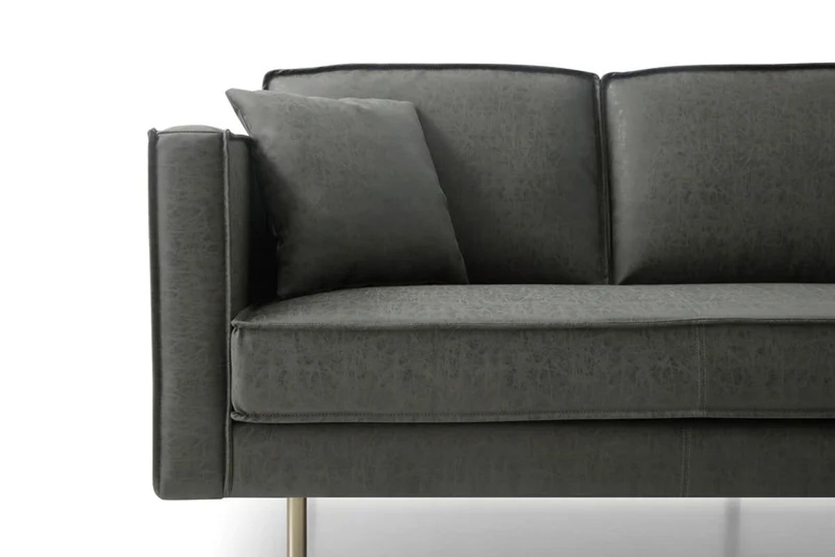 Roderic 89'' Faux Leather Sofa