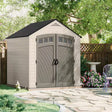 Vista 7 Ft. W X 7 Ft. D Plastic Shed (50 Sq. Ft.)