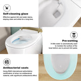 Metis Tankless Elongated Smart Bidet Toilet, Auto Flush, Heated Seat, Instant Warm Water Wash, Dryer