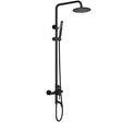 Keoni Triple Function Outdoor Shower with Single Lever Handle Stainless Steel