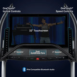 Nordictrack Commercial Series Incline Trainer; Ifit-Enabled Treadmill for Running and Walking with 32” Pivoting Touchscreen