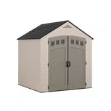 Vista 7 Ft. W X 7 Ft. D Plastic Shed (50 Sq. Ft.)