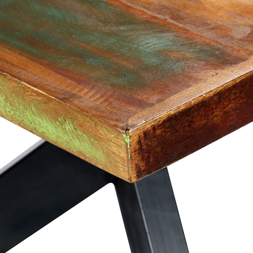 Dining Table, Bar Tableindustrial Style,For Kitchen,Living Room,Party Room,78.7"X39.4"X29.5" Solid Reclaimed Wood(Extremely Fast Delivery)