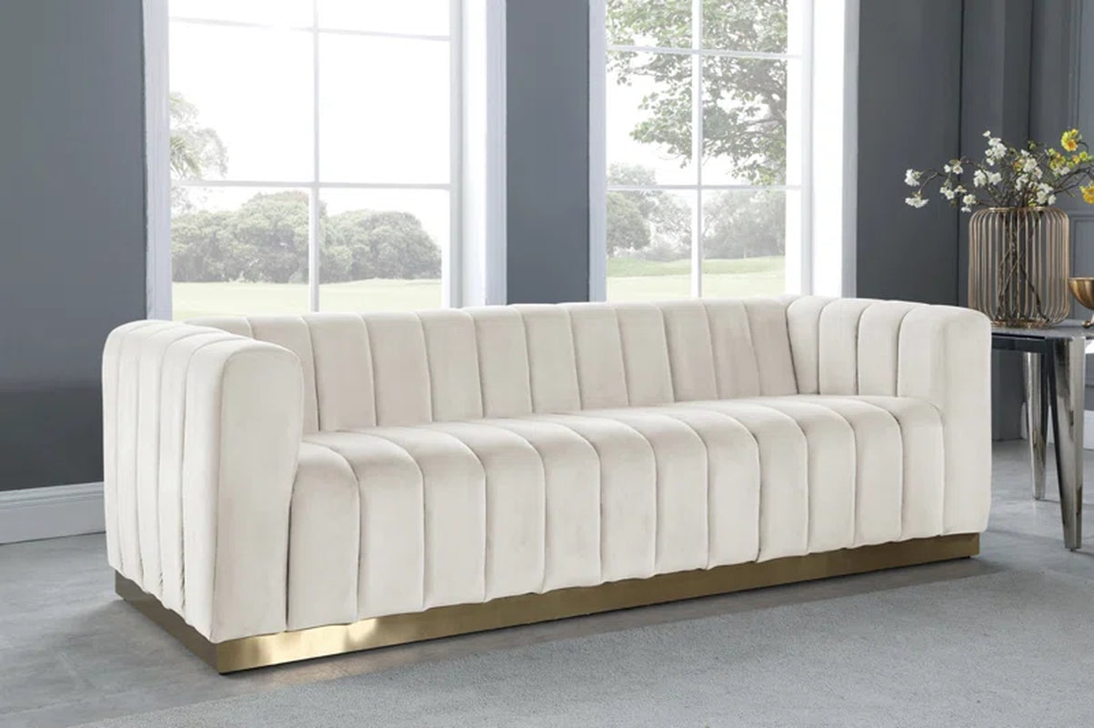 Tyneside 86.5'' Velvet Sofa