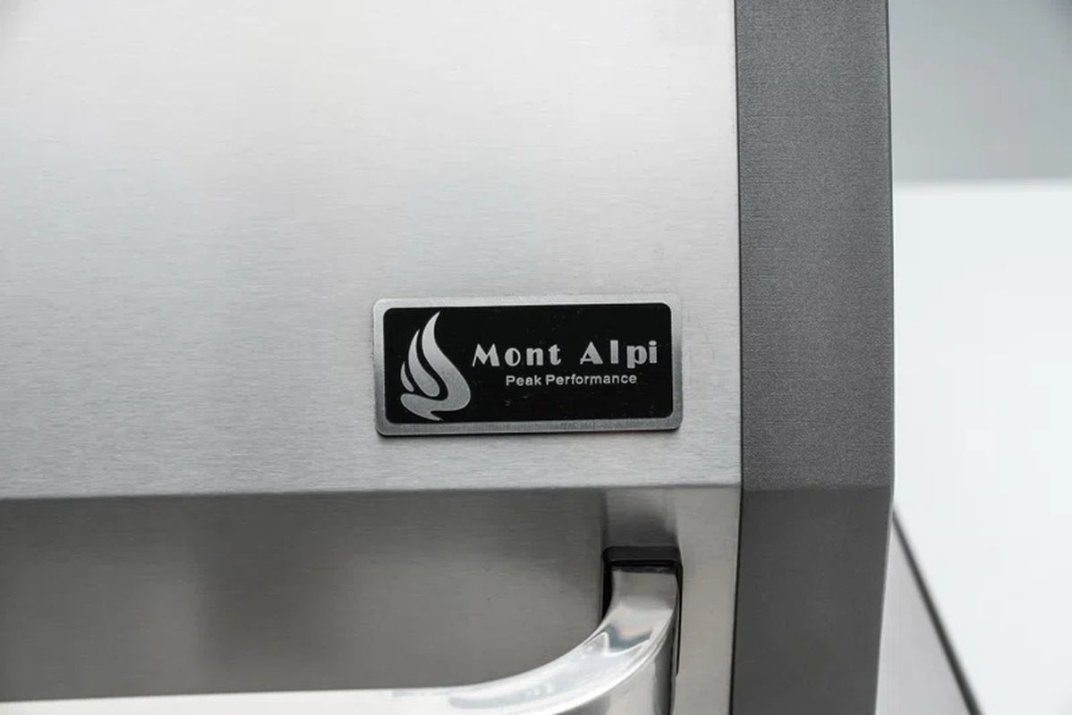 Mont Alpi Mai805-D 44-Inch 6-Burner Stainless Steel Outdoor Modular Kitchen BBQ Island Gas Grill