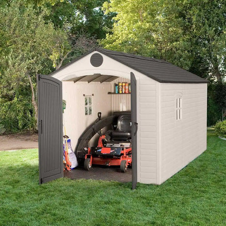 8 Ft. X 15 Ft. Resin Storage Shed