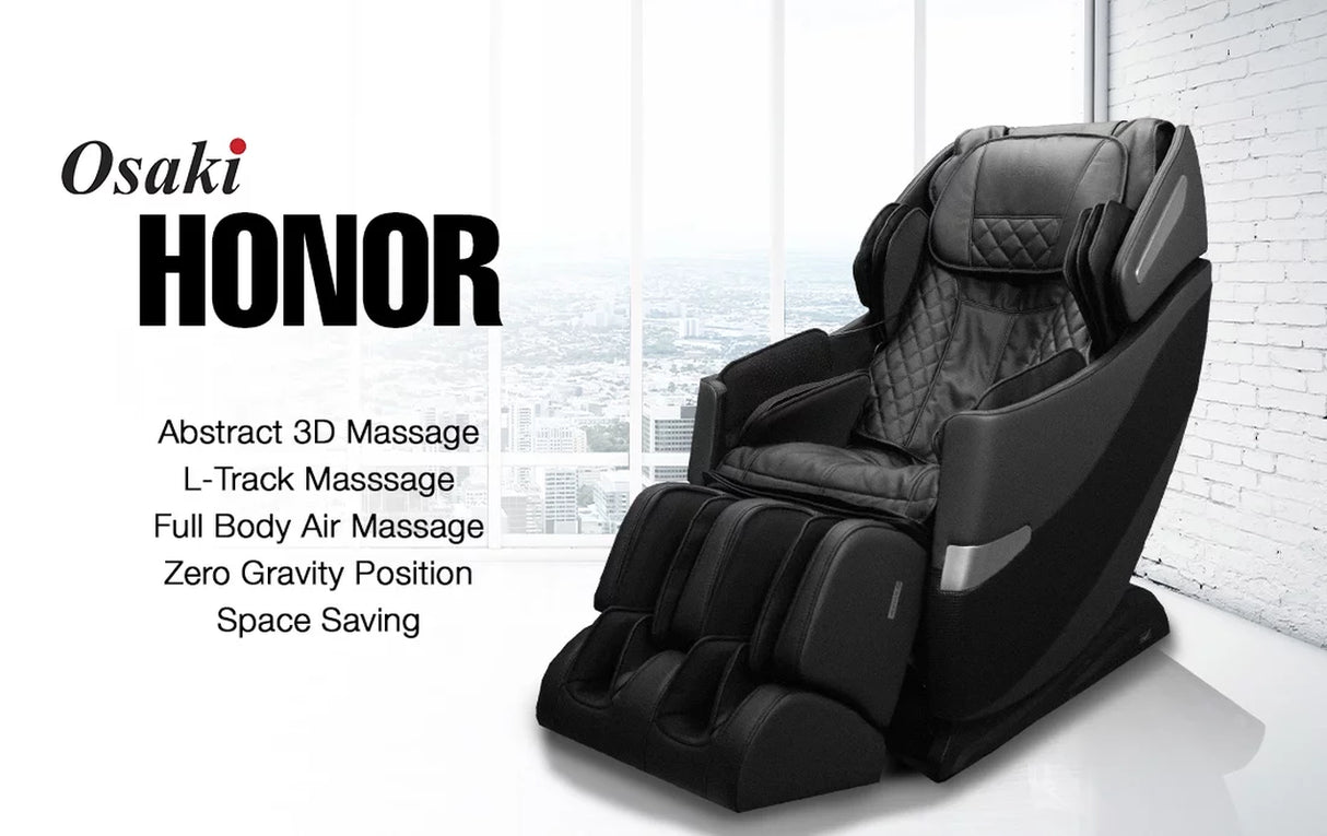 Osaki OS-3D Honor Massage Chair Black