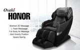 Osaki OS-3D Honor Massage Chair Black