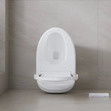 Tankless Elongated Smart Bidet Toilet, Auto / Foot Flush, Heated Seat, Warm Wash, Dryer, Night Light