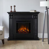 Ashley 48 In. Electric Fireplace in Blackwash