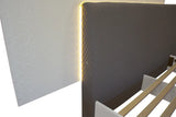 Lyset Platform Solid Wood 5 Piece Bedroom Set