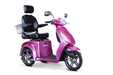 E-Wheels EW-36 3-Wheel 500W High Power Electric Mobility Scooter, Magenta