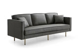 Roderic 89'' Faux Leather Sofa