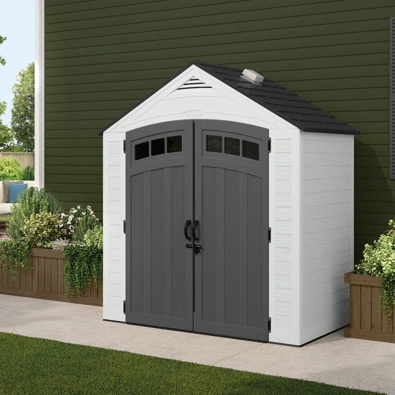 Suncast Vista 88 In. W X 49 In. D X 98 In. H Storage Shed