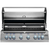 Napoleon Built-In 700 Series 44-Inch Propane Gas Grill W/ Infrared Rear Burner & Rotisserie Kit - BIG44RBPSS