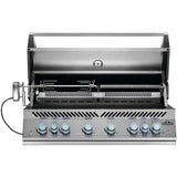 Napoleon Built-In 700 Series 44-Inch Propane Gas Grill W/ Infrared Rear Burner & Rotisserie Kit - BIG44RBPSS