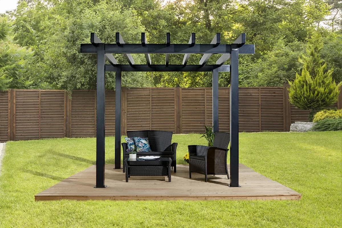 Yamba Metal Pergola with Canopy