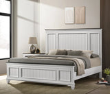 Withyditch Wood Bedroom Set with Shiplap Panel King Bed, Dresser, Mirror, Two Nightstands, and Chest