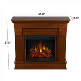 Chateau 41 In. Electric Fireplace in Espresso