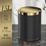 Nordic Luxury Trash Can Bedroom Creativity Modern Design Trash Bin Fashion Living Room Decor Poubelle De Cuisine Storage BC50LJT