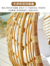 Balcony Home Glider Leisure Basket Indoor Swing Girly Bedroom Hammock Outdoor Rattan Chair Hanging Cradle Chair