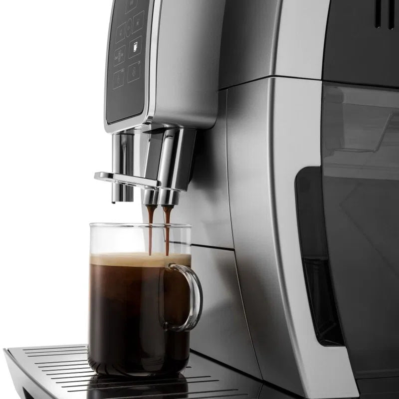 De'Longhi Dinamica Fully Automatic Coffee and Espresso Machine with Premium Adjustable Frother